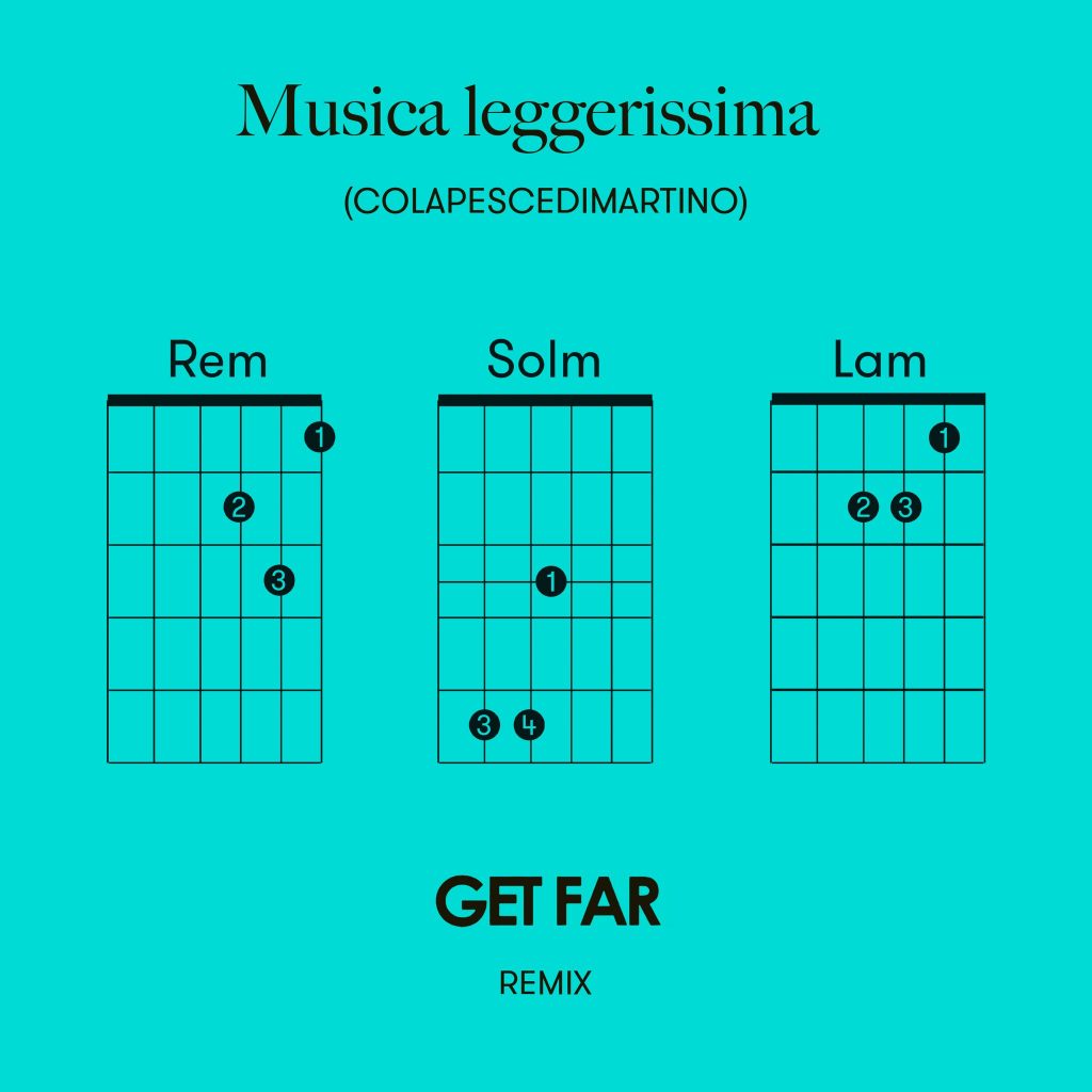 Colapesce, Dimartino – Musica leggerissima [Get_Far_Remix]
